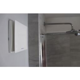 Vent-Axia 479089 100mm (4") Axial Bathroom Extractor Fan with Humidistat & Timer White 240V
