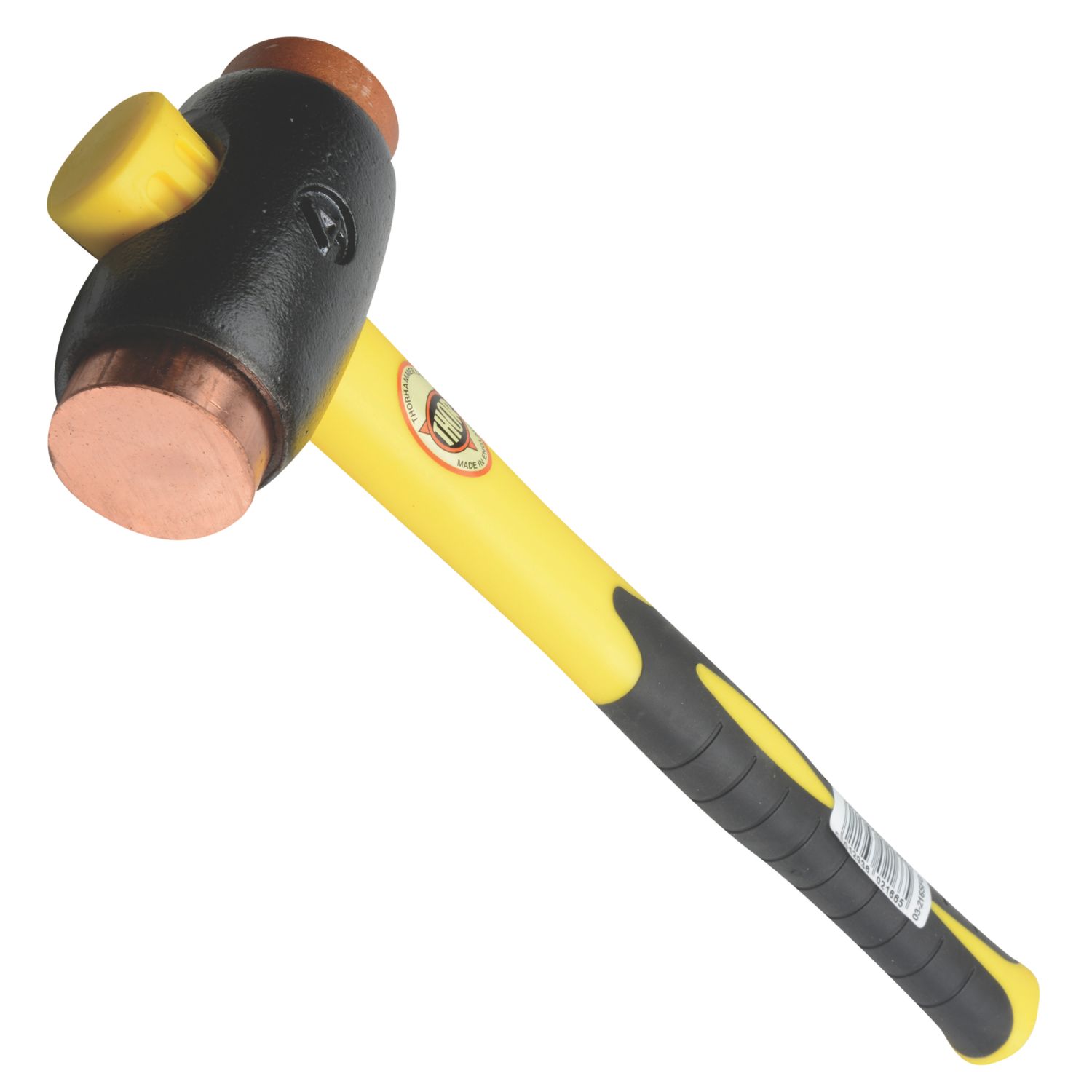 Thor Size 4 Copper/Hide Hammer 5 1/2lb (2.5kg) (870KF)