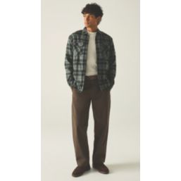 Regatta Spennith  Shacket Dark Forest/Black Check Medium 39-40" Chest