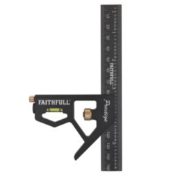 Faithfull Combination Square 6" (150mm)