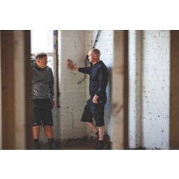 Scruffs  Eco Worker Sweatshirt Black Small 43.7" Chest