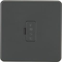 Knightsbridge  13A Unswitched Fused Spur  Anthracite