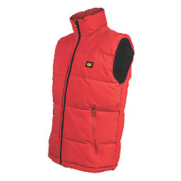 CAT Arctic Zone Body Warmer Hot Red XXXX Large 58-60" Chest