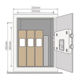 Yale YSV/390/DB1  PIN Code Large Safe 40Ltr