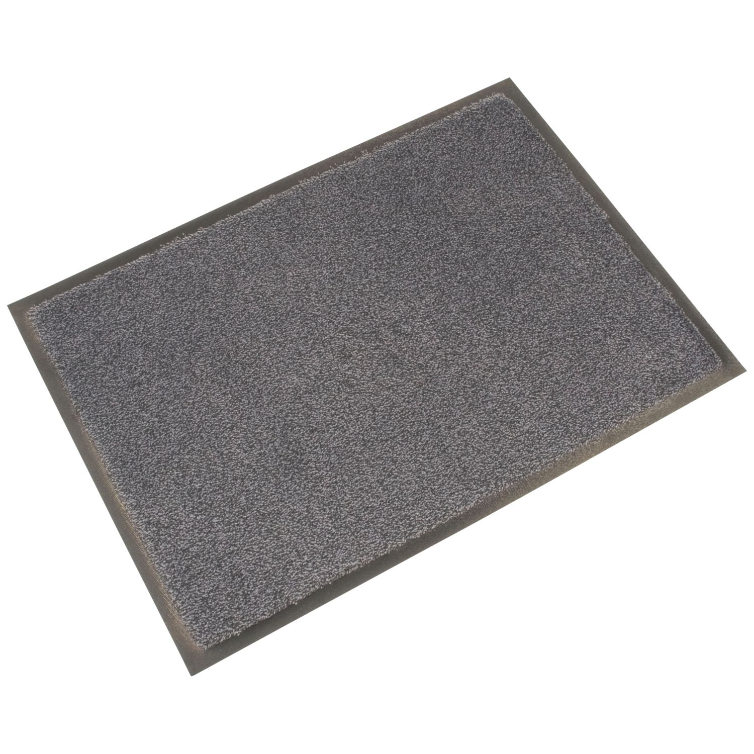 COBA COBAWash Entrance Mat Black/Steel 0.85m x 0.6m x 9mm (8716V)