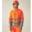 Regatta Hi-Vis Two-Tone Thermal Jacket Orange 3X Large 57.5" Chest