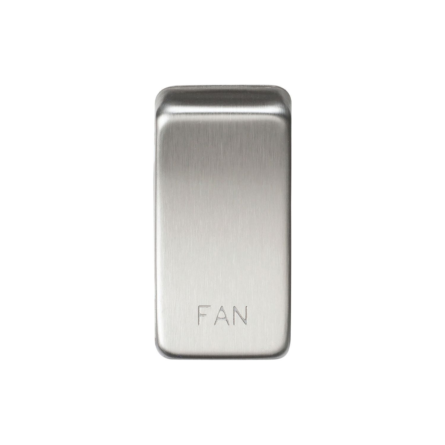 Knightsbridge 'FAN' Switch Cover Brushed Chrome (871CR)