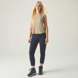 Regatta Monira Womens Leggings Navy Size 10 26" L