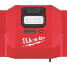 Milwaukee M12-18 GBC4 12/18V Li-Ion RedLithium 6-Port Gangbox Charger + 0.83A 2-Outlet Type C USB Charger