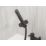 Bristan Apelo Black 135mm Deck Mounted Dual Control Manual Shower Mixer Tap
