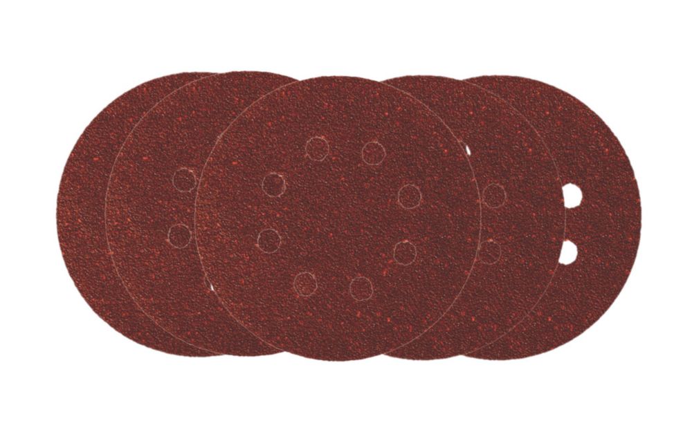 Bosch C430 60 Grit 8Hole Punched Wood Sanding Sheets 115mm 5 Pack