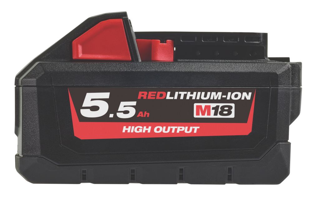 Milwaukee M18 HB5.5 18V 5.5Ah Li Ion RedLithium High Output