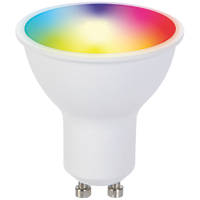 TCP LGU42OWW25RGBW  GU10 RGB & White LED Smart Light Bulb 5W 380lm