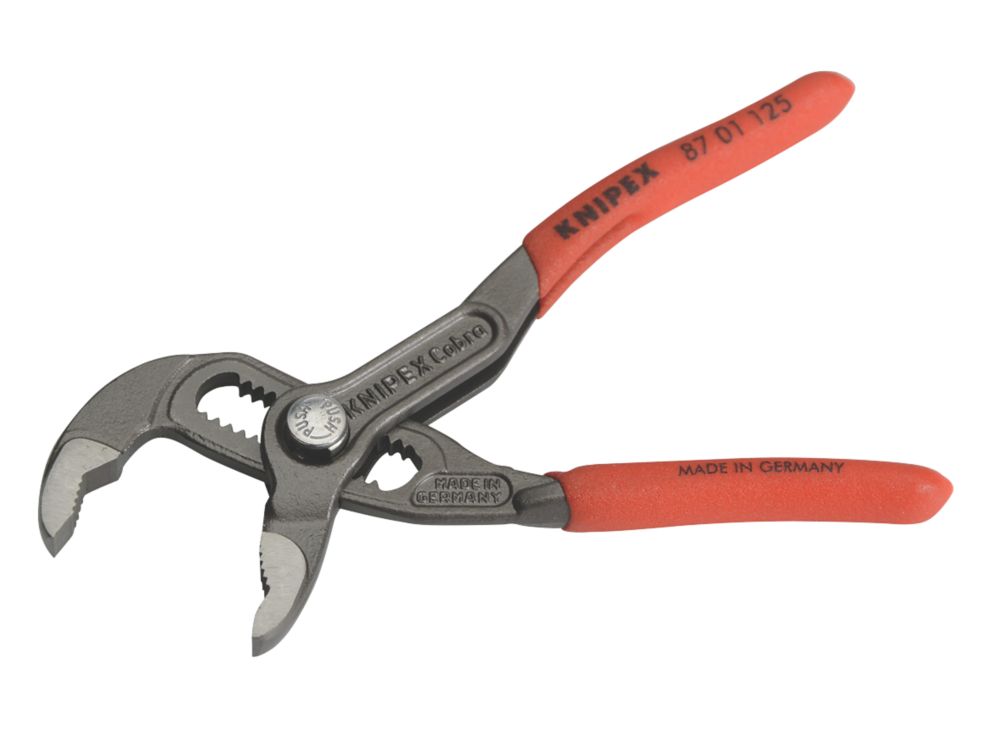 Knipex 87 01 125 Cobra® Waterpump Pliers PVC Grip 125mm – 27mm