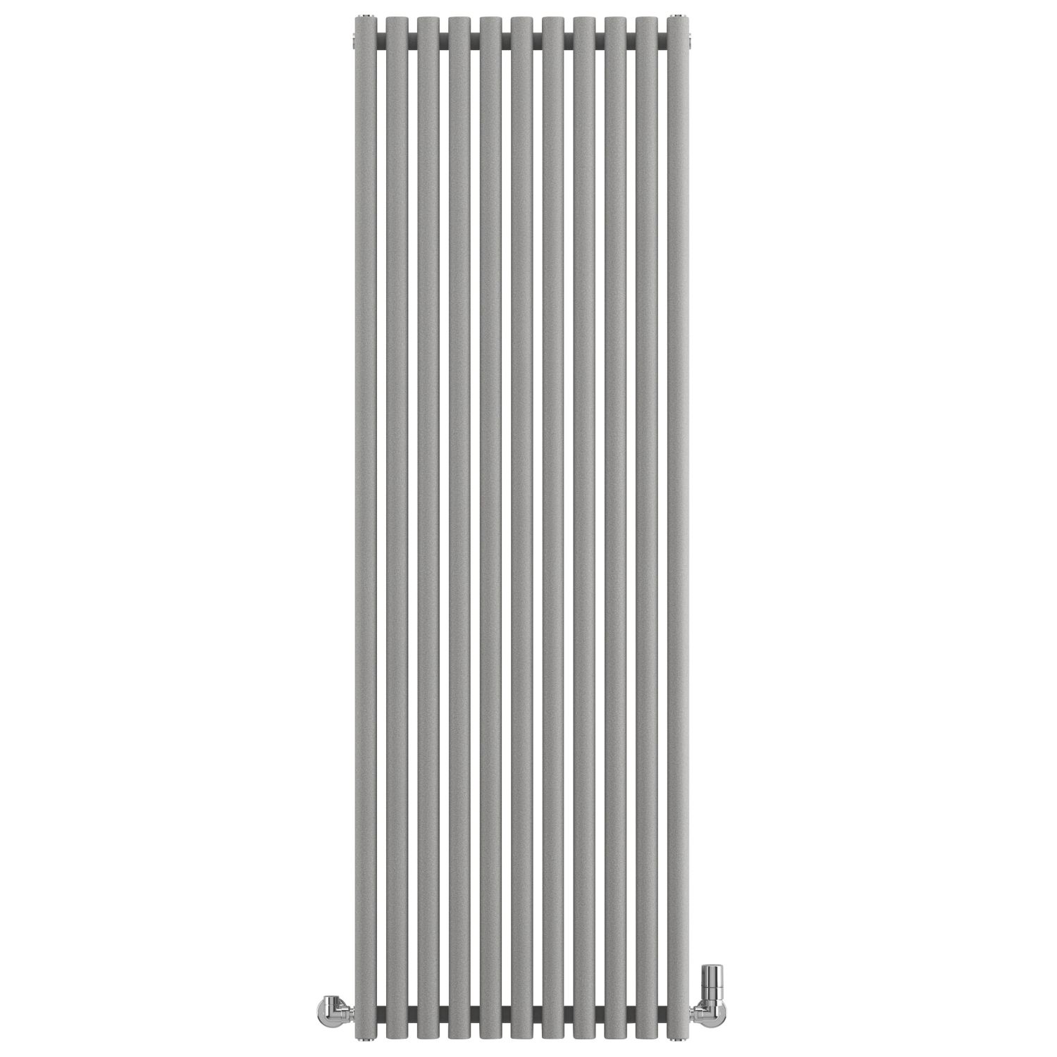 Terma Rolo-Room 1800mm x 590mm 4297BTU Grey / Silver Vertical Designer Radiator (871HR)