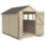 Forest  6' x 8' (Nominal) Apex Overlap Timber Shed with Base