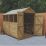 Forest  6' x 8' (Nominal) Apex Overlap Timber Shed with Base