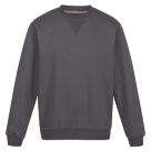Regatta Pro Crew Neck Sweatshirt Seal Grey Small 37" Chest