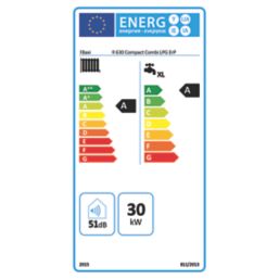 Baxi 630 LPG Combi High Efficiency Wall-Hung Condensing Gas Combination Boiler