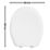 ETAL Comite Soft-Close with Quick-Release Toilet Seat Composite High-Polished Gloss White