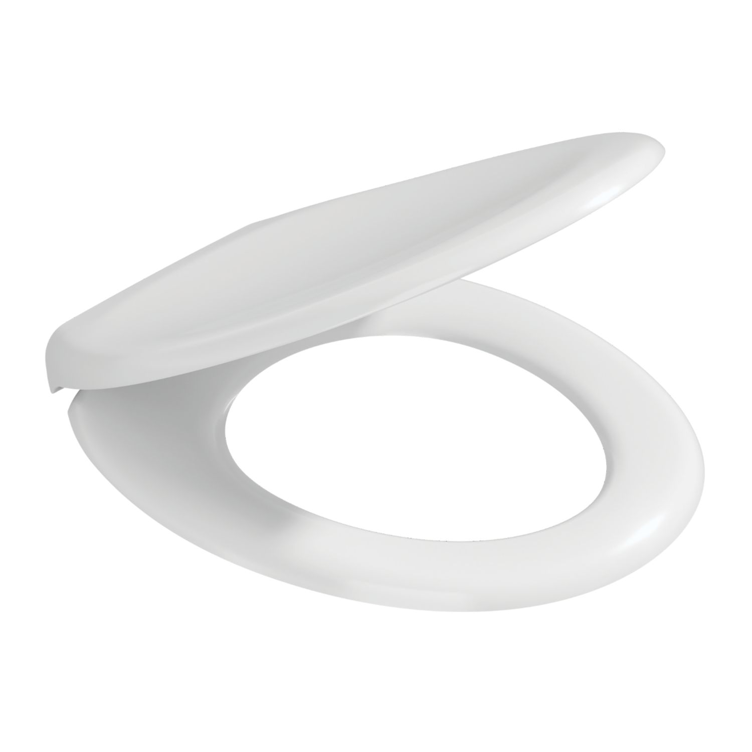 ETAL Comite Soft-Close with Quick-Release Toilet Seat Composite High-Polished Gloss White (871PC)