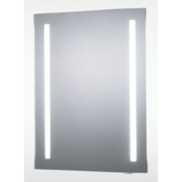 Sensio Isla Plus Rectangular Illuminated Bathroom Mirror With 337lm LED Light 390mm x 500mm