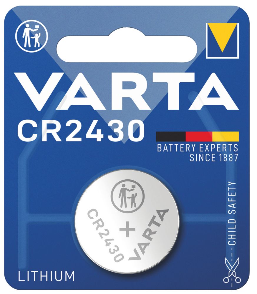 3 piles Varta CR2430