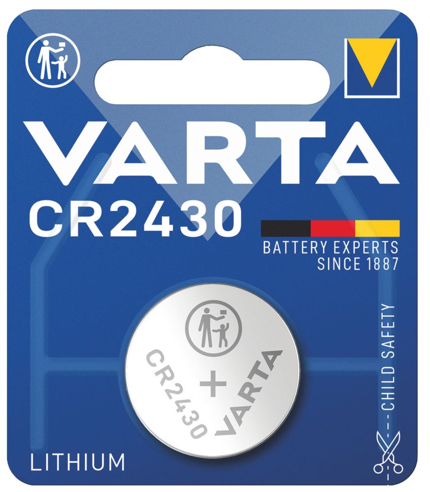 Blister de 2 piles lithium 6430 cr 2430 varta - La Poste