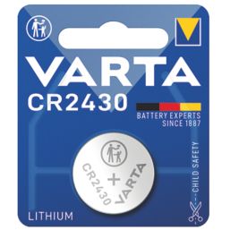 Varta CR2025 Coin Cell Battery 2 Pack - Screwfix