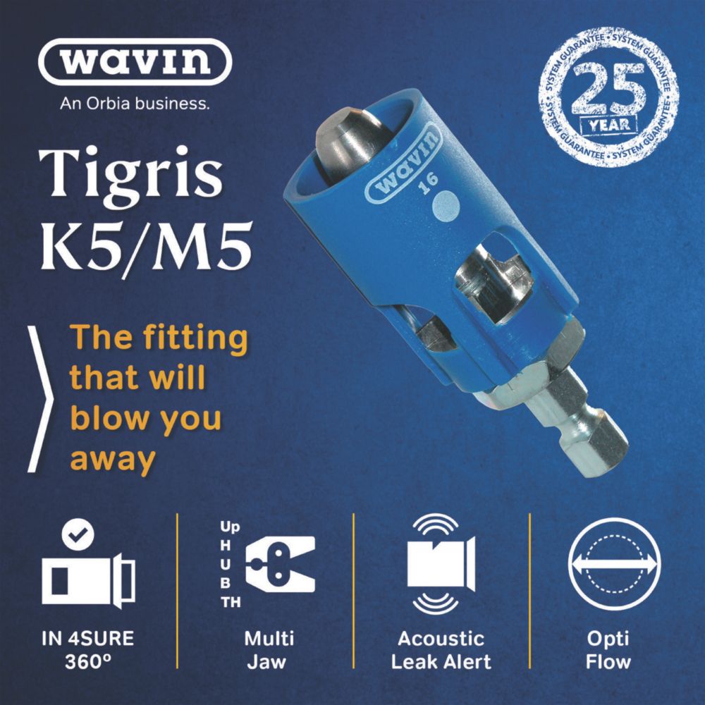 Wavin Tigris External Calibration Mandrel 16mm Screwfix