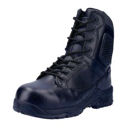 Magnum Strike Force 8.0 Side-Zip CT CP WP Uniform Size 13  Black Waterproof  Safety Boots