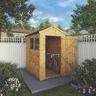 Mercia Modular 4' x 6' (Nominal) Apex Shiplap T&G Timber Shed