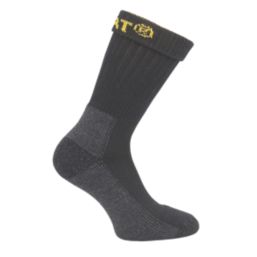CAT Industrial Work Socks Black 6-11 2 Pairs