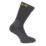 CAT Industrial Work Socks Black 6-11 2 Pairs
