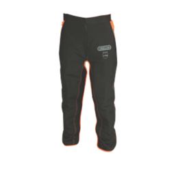 Oregon  Type A Chainsaw Safety Leggings Black/Orange 28" L