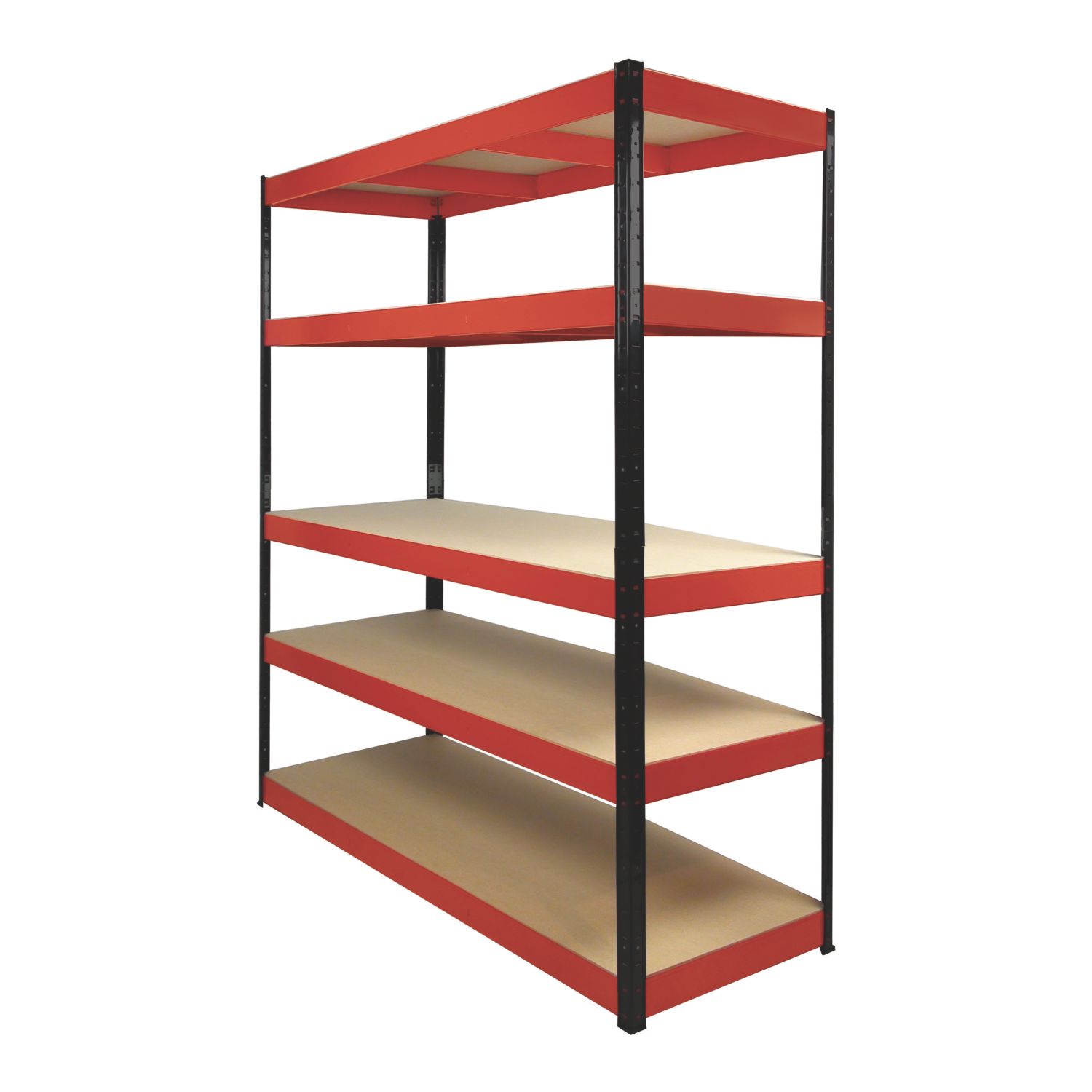 RB Boss 5-Tier Metal Garage Shelving Unit 1600mm x 600mm x 1800mm (8723H)