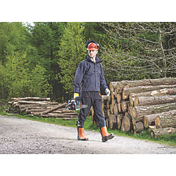Oregon Yukon   Safety Chainsaw Wellies Orange / Black Size 10.5