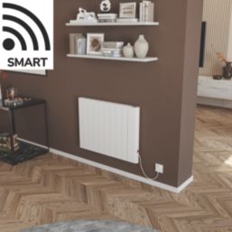 Azur Titus 1200W Electric Radiator 580mm x 730mm White 4095BTU