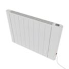 Azur Titus 1200W Electric Radiator 580mm x 730mm White 4095BTU