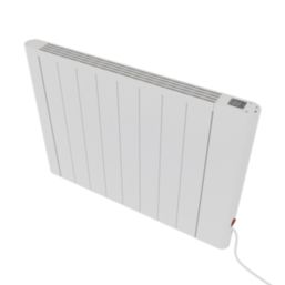 Azur Titus 1200W Electric Radiator 580mm x 730mm White 4095BTU