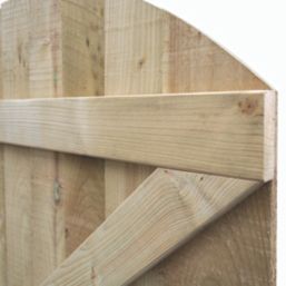 Rowlinson Featheredge Gate 90cm x 180cm Natural