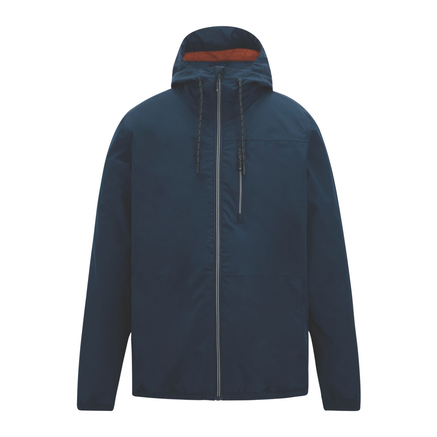 Regatta Shorebay Waterproof Jacket Navy / Tigerlilly Orange 3X Large Size 59.8" Chest (872EM)
