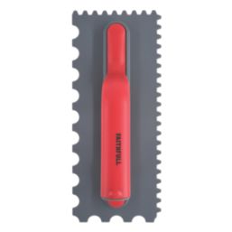 Faithfull  4 & 7mm Plastic Notched Trowel 11" x 4.5"