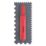 Faithfull  4 & 7mm Plastic Notched Trowel 11" x 4.5"