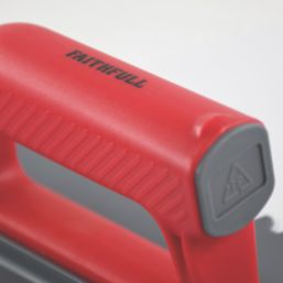 Faithfull  4 & 7mm Plastic Notched Trowel 11" x 4.5"