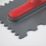 Faithfull  4 & 7mm Plastic Notched Trowel 11" x 4.5"