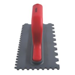 Faithfull  4 & 7mm Plastic Notched Trowel 11" x 4.5"