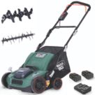 Webb Eco X-Series WEV20X2SRB4X 40V 2 x 4.0Ah Li-Ion  Brushless Cordless 38cm Scarifier Rake