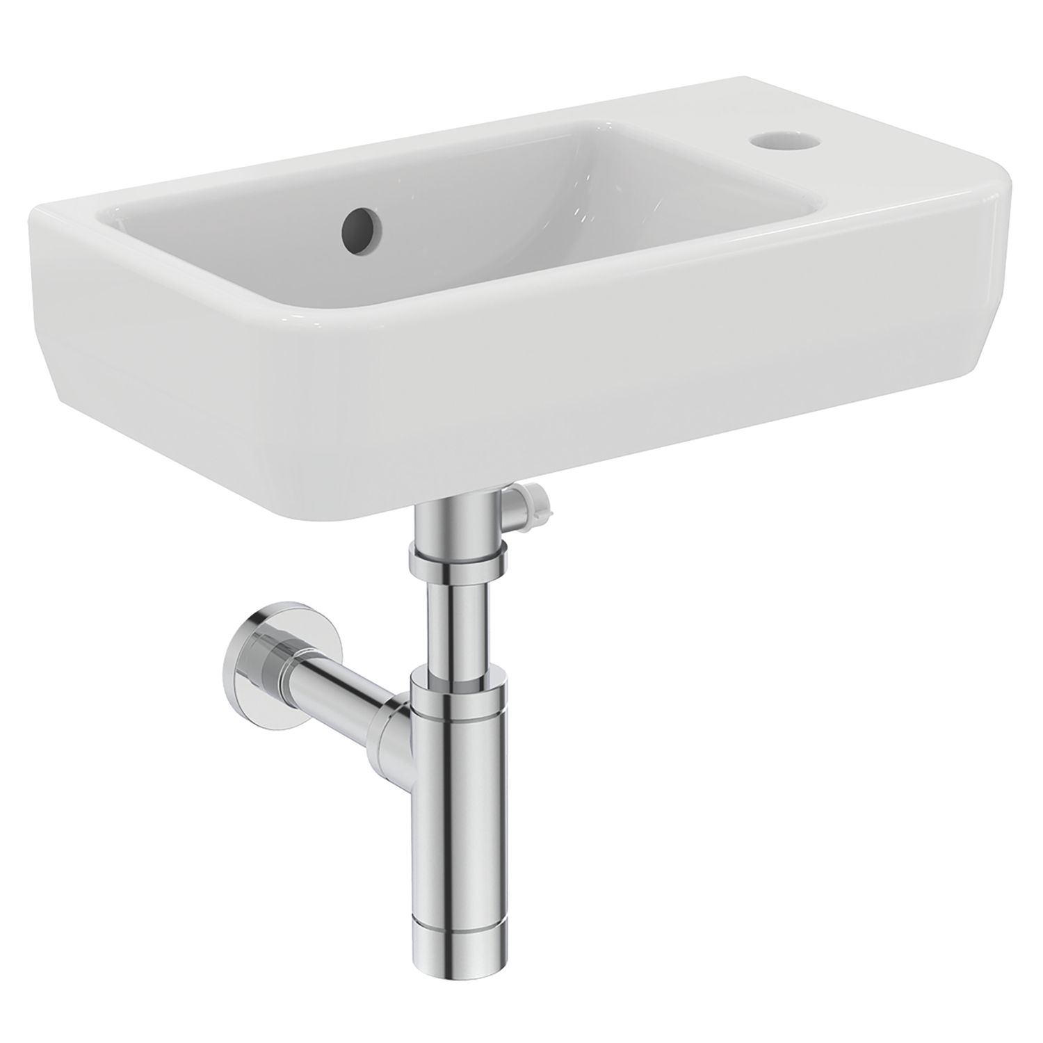 Ideal Standard i.life S Washbasin 1 Tap Hole 450mm (872HM)