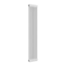 Reina 1500mm x 290mm 2147BTU White Vertical 2 Column Radiator